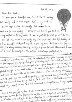 written testimonial #3868