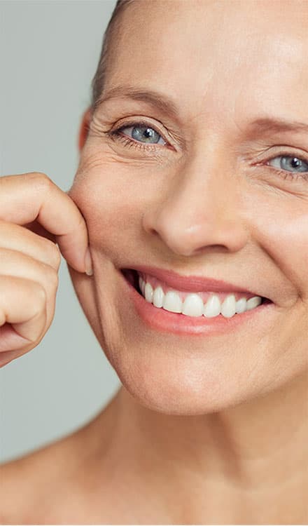 Mini Facelift NYC - Happy woman patient