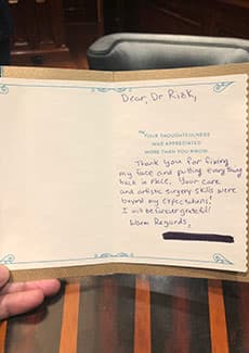 written testimonial #3858